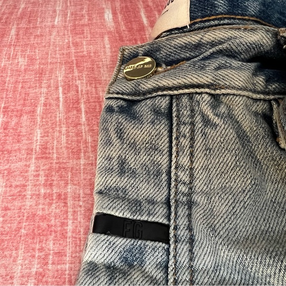 FEAR OF GOD SIXTH COLLECTION Blue Distressed Slim Tapered Men's Jeans W34 L34 - Picture 4 of 13